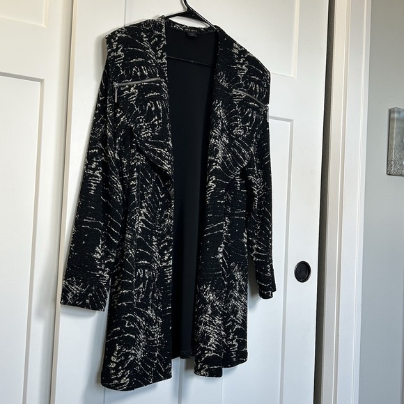 Eva Varro Barcelona Pebble Open-Front Statement Blazer Jacket  -Size LARGE - Picture 3 of 10